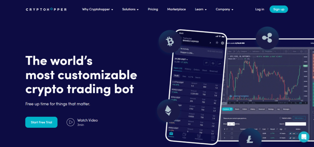 10 Best Crypto Trading Bots According To ChatGPT (2025 Guide) 2 Cryptohopper