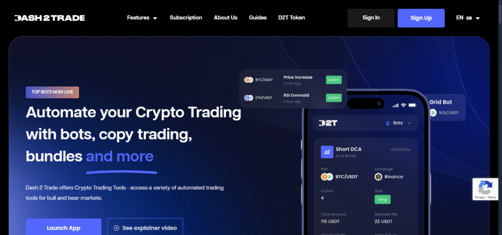 10 Best Crypto Trading Bots According To ChatGPT (2025 Guide) 7 Dash 2 Trade