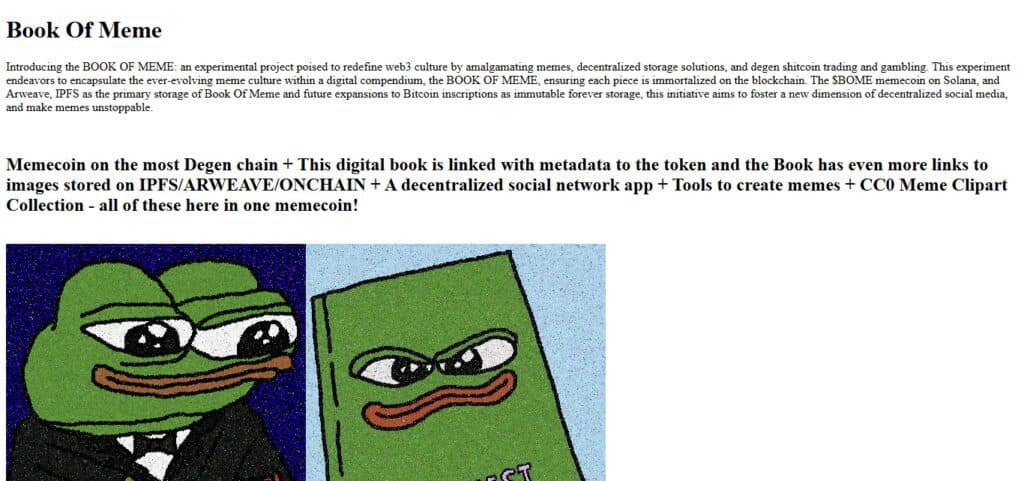 BOOK OF MEME