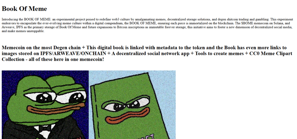 BOOK OF MEME