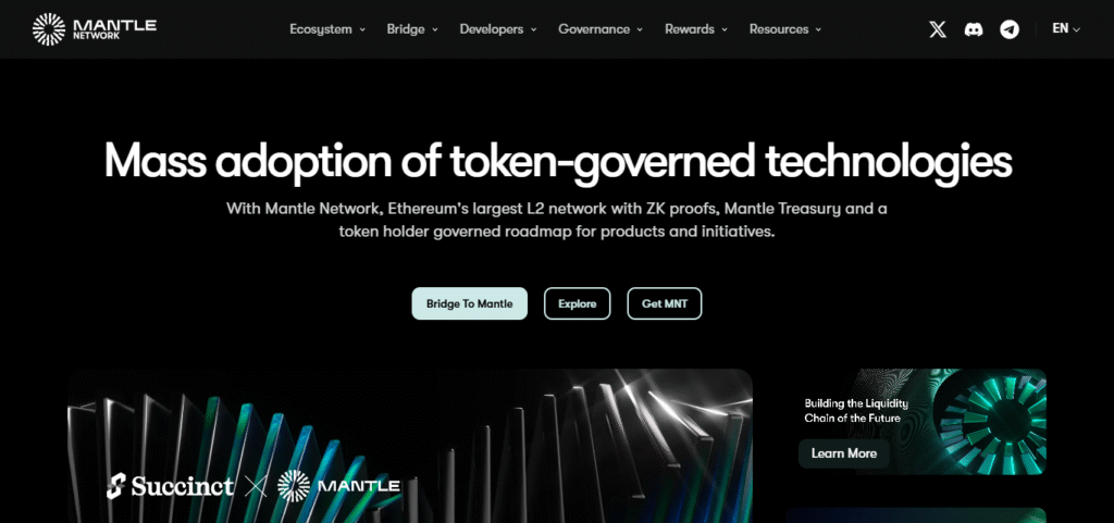 10 Best High-Yield Layer 2 Tokens to Stake 6 Mantle (MNT)