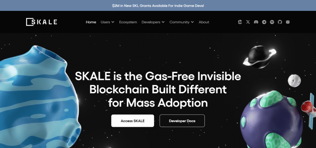 10 Best High-Yield Layer 2 Tokens to Stake 8 Skale (SKL)