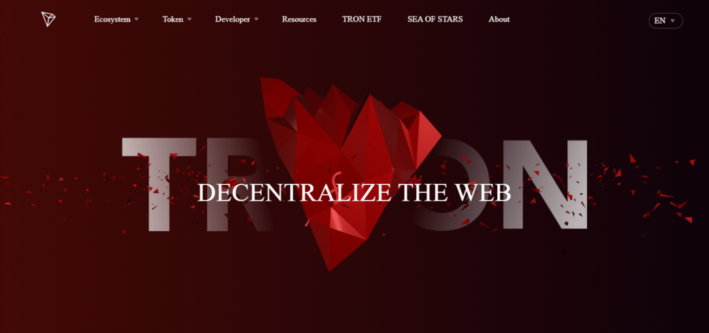 10 Best Low-Cap Cryptos ChatGPT Suggests to Watch 9 Tron (TRX)