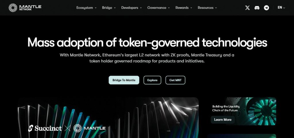 10 Best High-Yield Layer 2 Tokens to Stake 6 Mantle (MNT)
