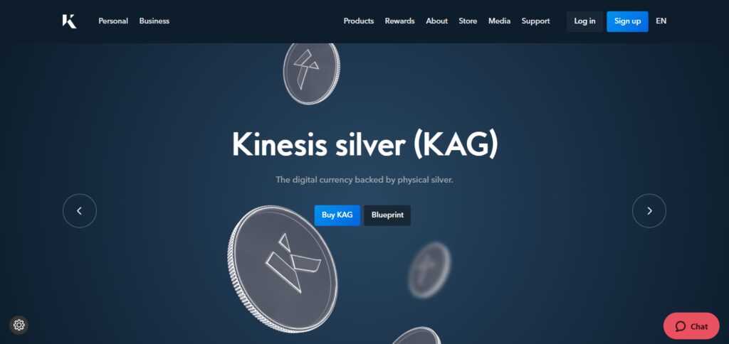 Kinesis Silver (KAG)