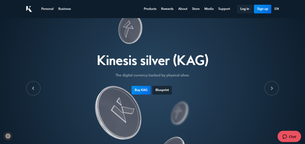 Kinesis Silver (KAG)