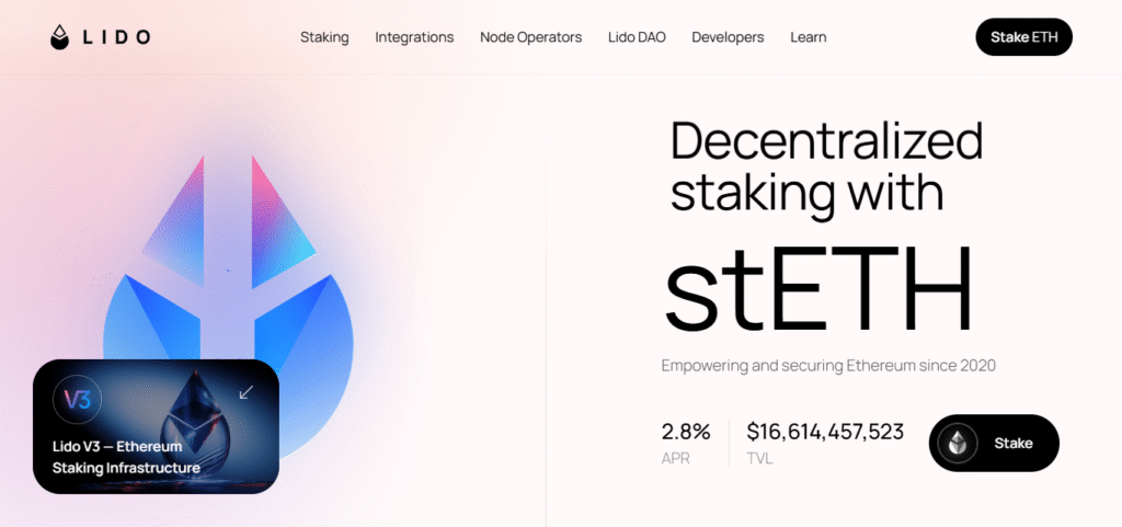 10 Best High-ROI DeFi Projects 2 Lido
