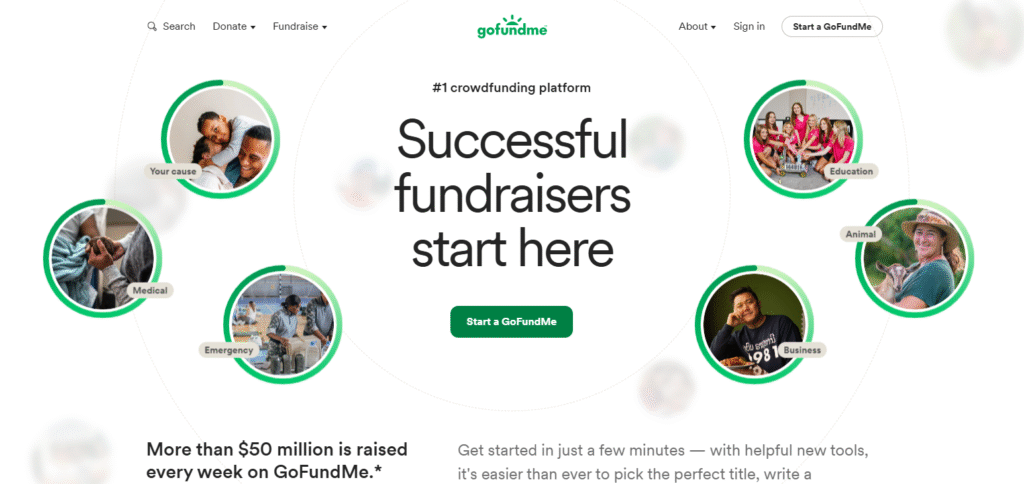 10 Best Online Fundraising Platforms 2025 | Top Sites for Fundraising 2 GoFundMe