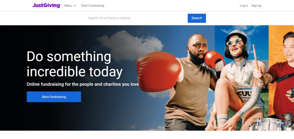 10 Best Online Fundraising Platforms 2026 | Top Sites for Fundraising 6 JustGiving