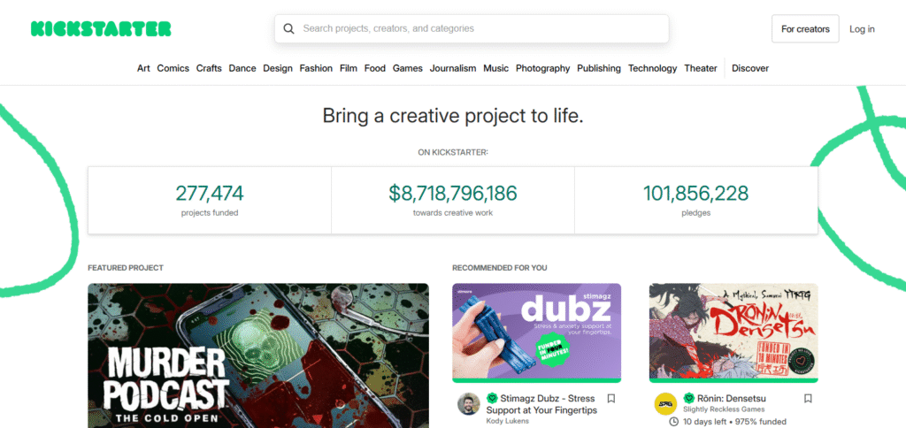 10 Best Online Fundraising Platforms 2025 | Top Sites for Fundraising 7 Kickstarter