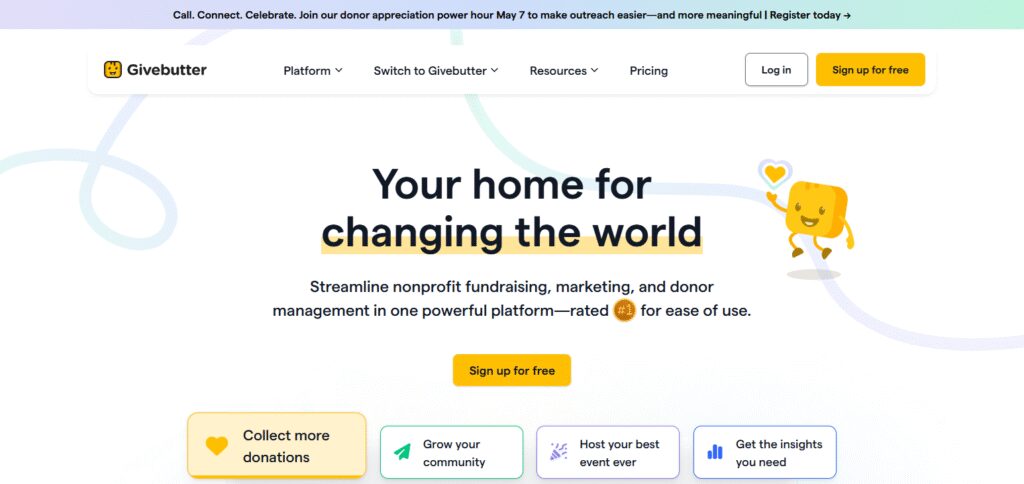 10 Best Online Fundraising Platforms 2026 | Top Sites for Fundraising 9 Givebutter