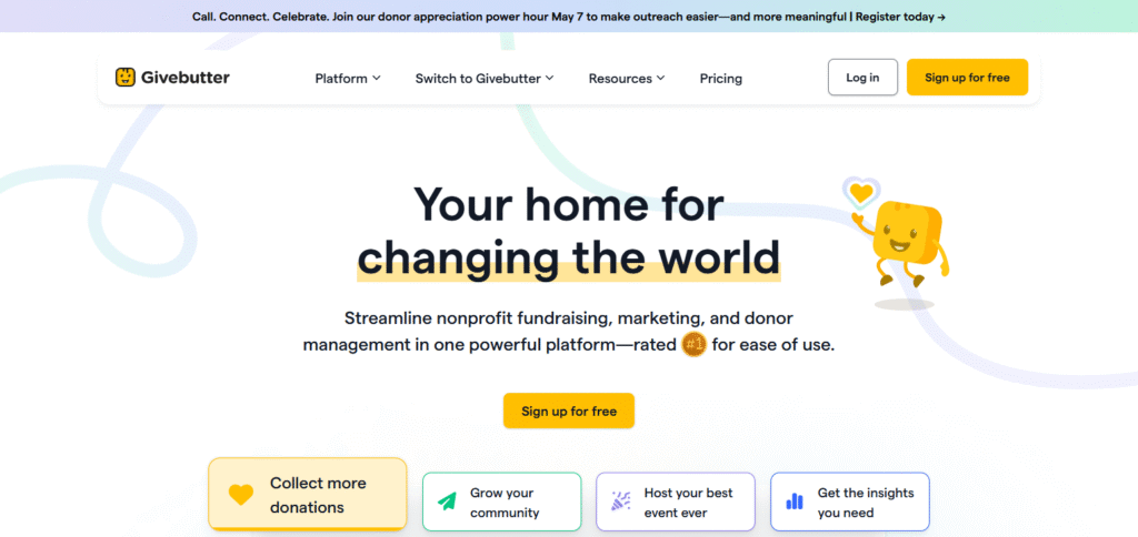 10 Best Online Fundraising Platforms 2025 | Top Sites for Fundraising 9 Givebutter