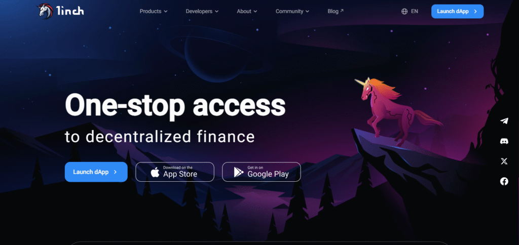 9 Best Aggregator Tools For DEX Trading 2 .1inch