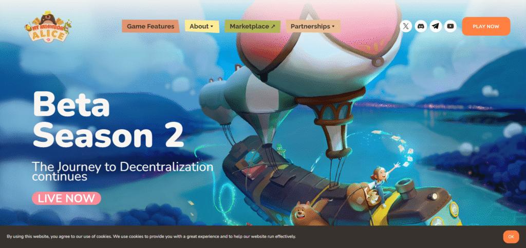 10 Best Crypto Games on Polygon for Beginners 3 My Neighbor Alice