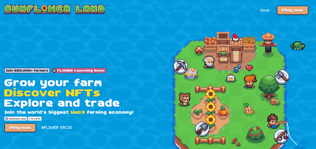 10 Best Crypto Games on Polygon for Beginners 4 Sunflower Land
