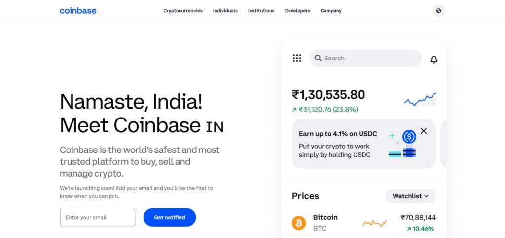 10 Best Crypto Exchange for Multi-Wallet Integration 3 Coinbase