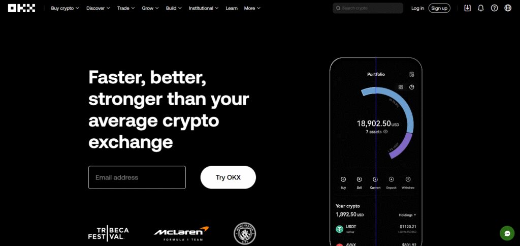 10 Best Crypto Exchange for Multi-Wallet Integration 6 OKX