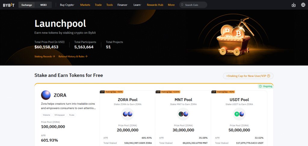 Bybit Launchpool