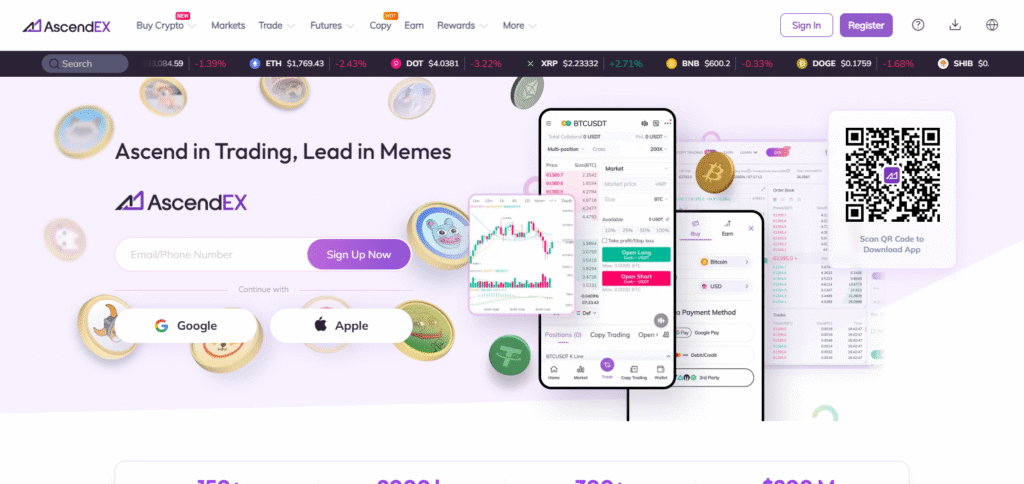 9 Best Crypto Exchange for Trading Illiquid Altcoins 6 AscendEX