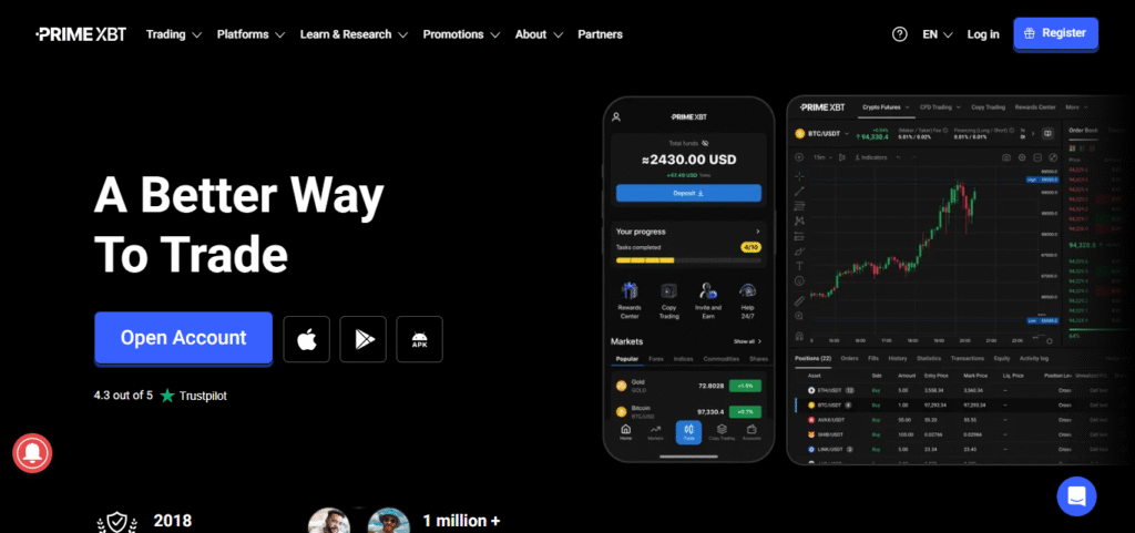 10 Best Crypto Exchange for Gas-Free Ethereum Transfers 10 PrimeXBT