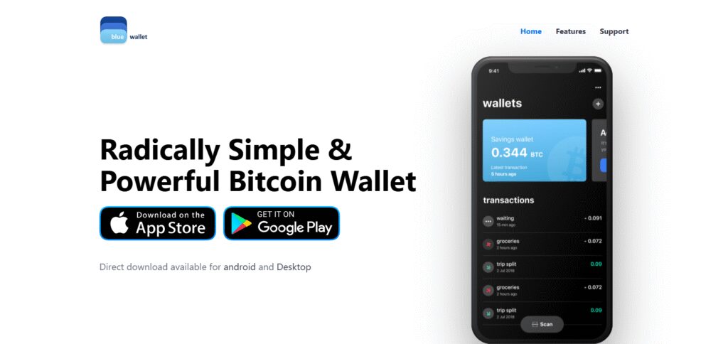 Download and Install BlueWallet