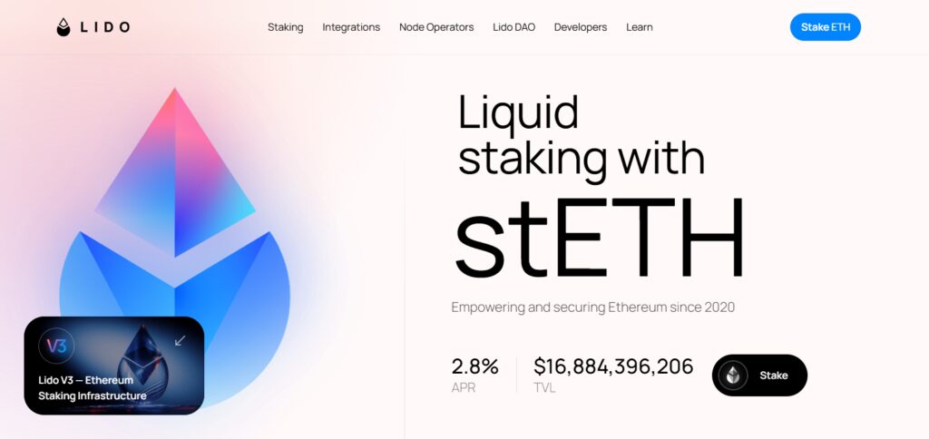 10 Best Staking Platforms For Solana 9 Lido Finance