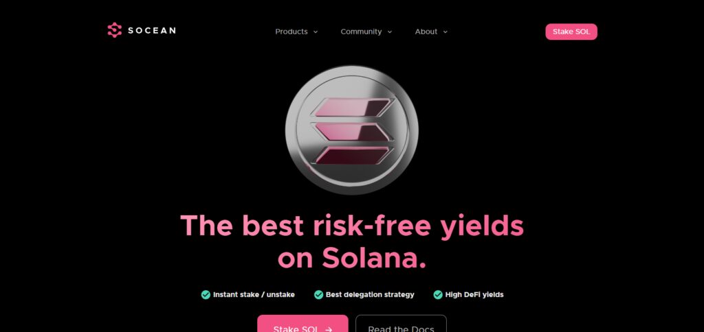 10 Best Staking Platforms For Solana 11 Socean