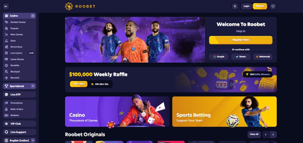 10 Best Bitcoin & Crypto Casinos & Gambling Sites Austria 9 Roobet