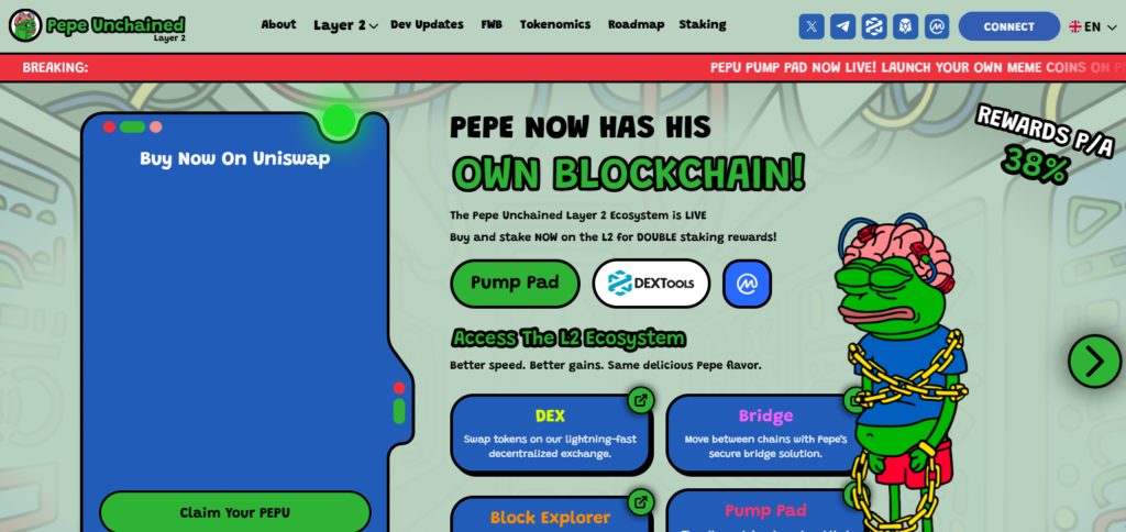 Pepe Unchained (PEPU)