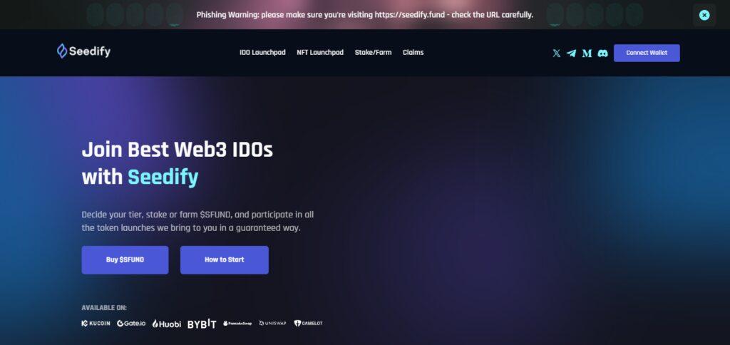 Seedify Crypto Launchpad For New Tokens