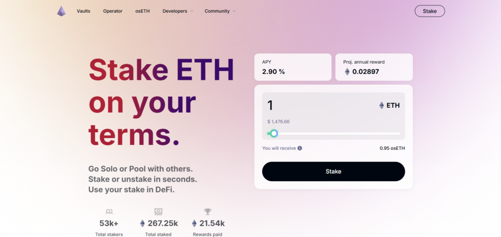 StakeWise ETH2 (sETH2)