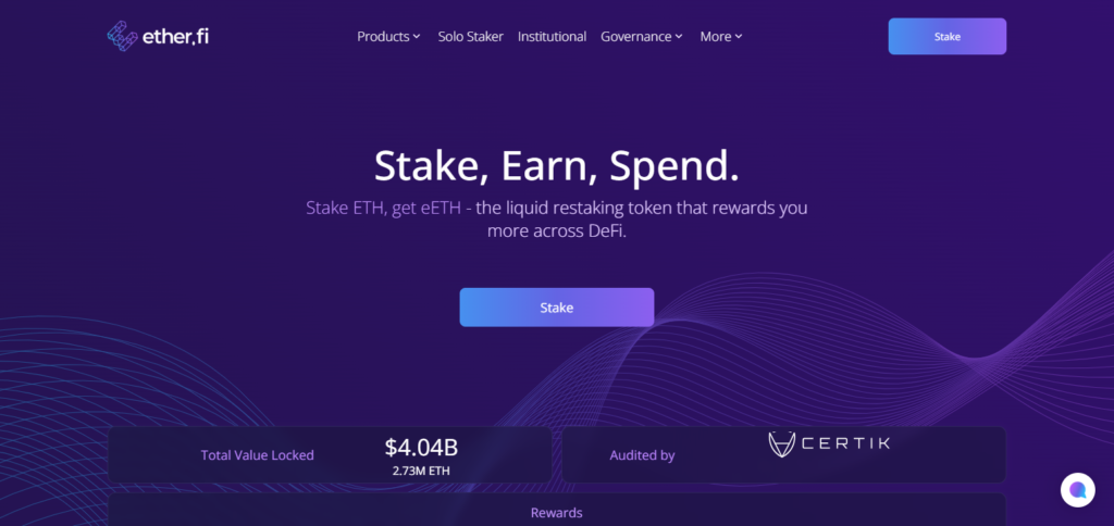 Ether.fi Staked ETH (EETH)