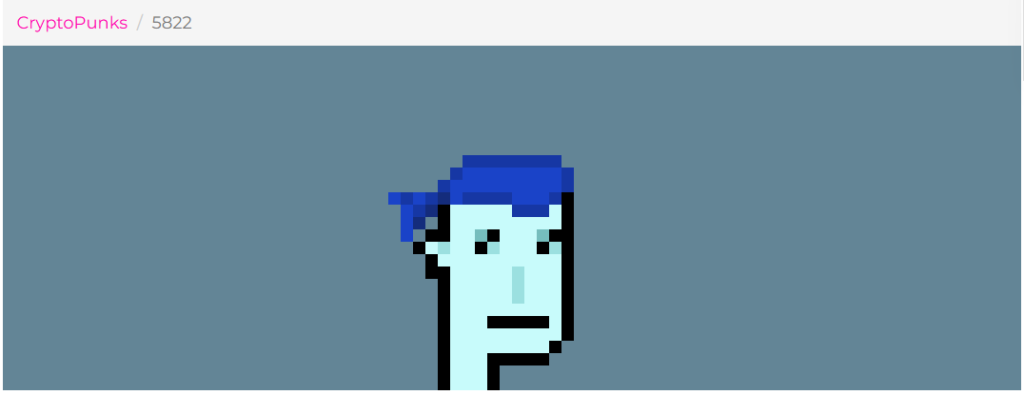 CryptoPunk #5822