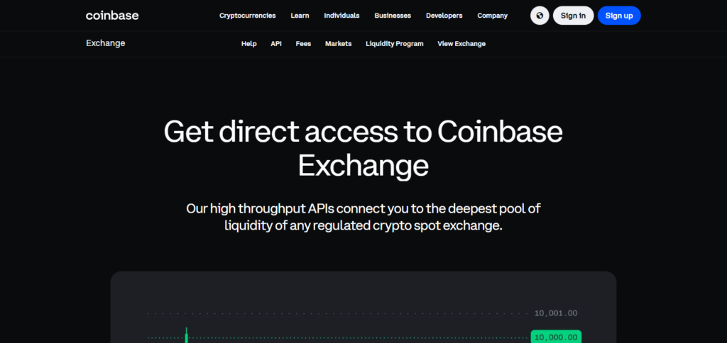 Coinbase Exchange