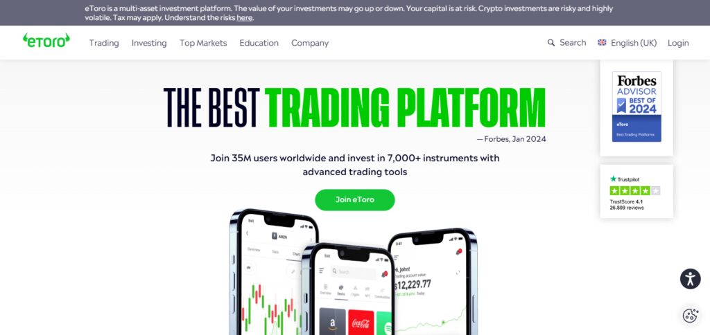 10 Best Forex Algo Trading Software for 2026 – Top Picks Reviewed 6 Etoro
