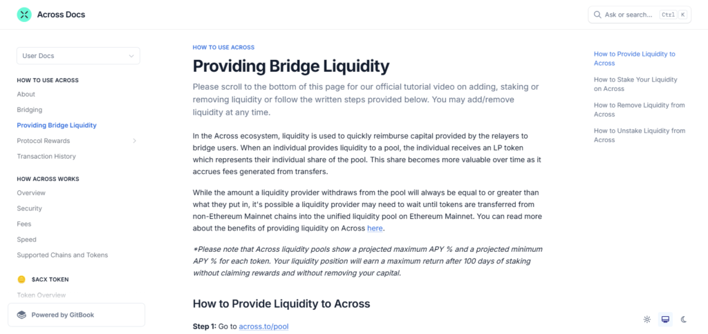 Provide Liquidity
