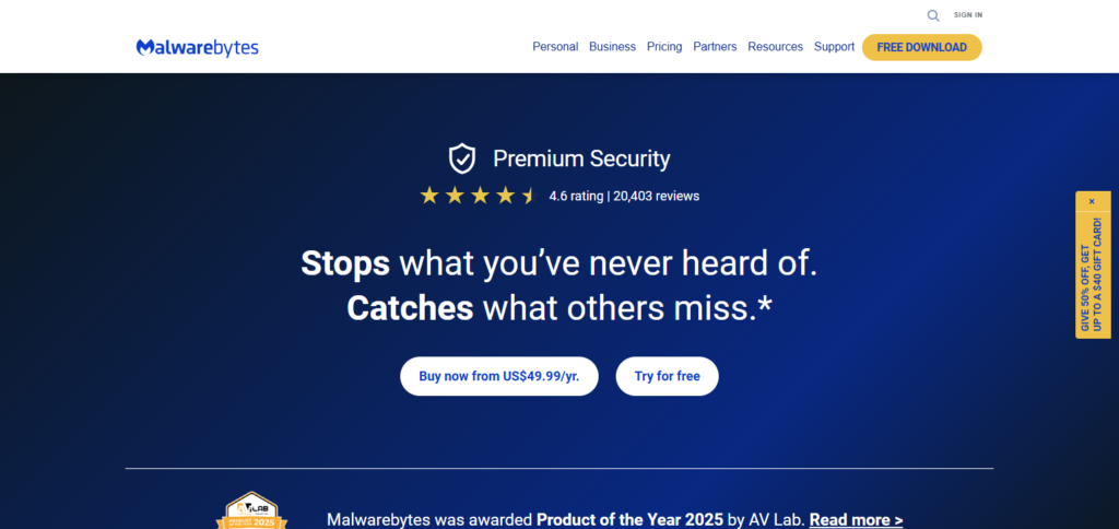 Malwarebytes Premium