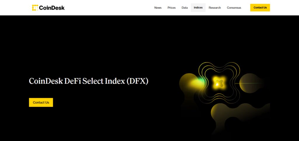 CoinDesk DeFi Index