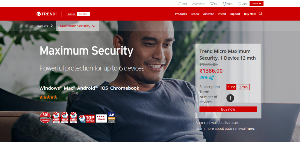 Trend Micro Maximum Security