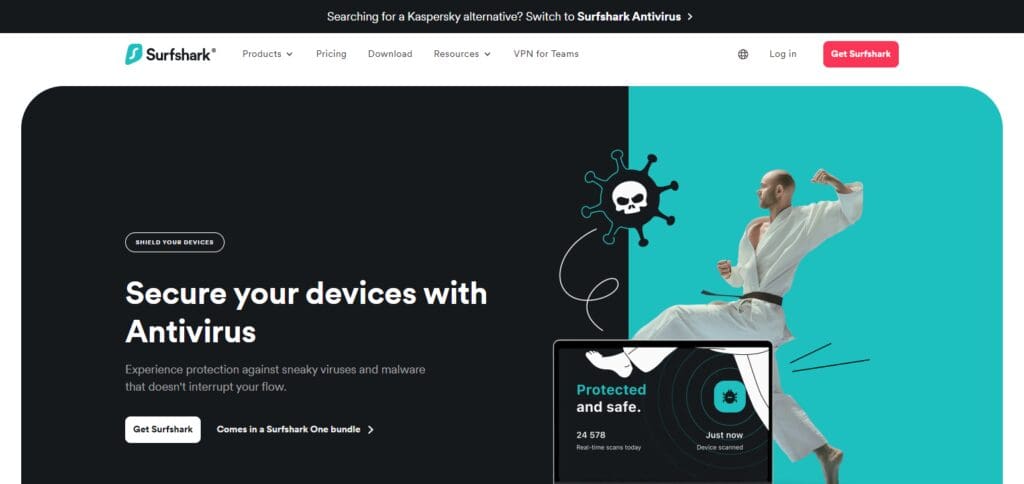 10 Best Antivirus for Crypto Security in 2025 | Protect Your Assets 7 Surfshark Antivirus