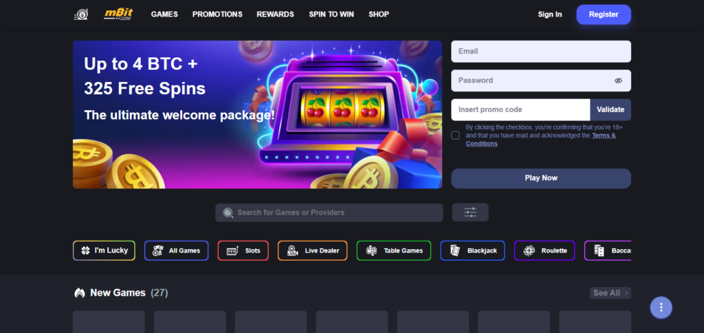 mBit Casino