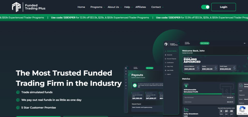Funded Trading Plus