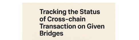 Status from Bridges APIs
