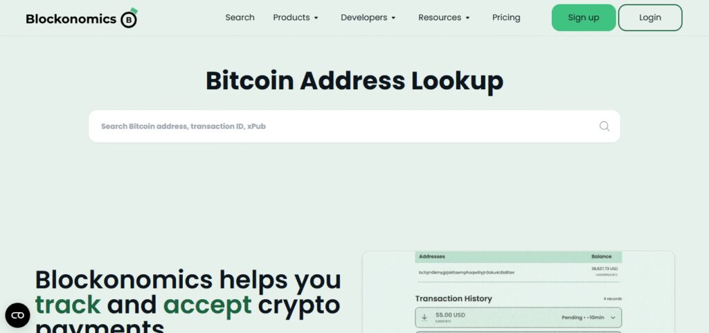 Blockonomics