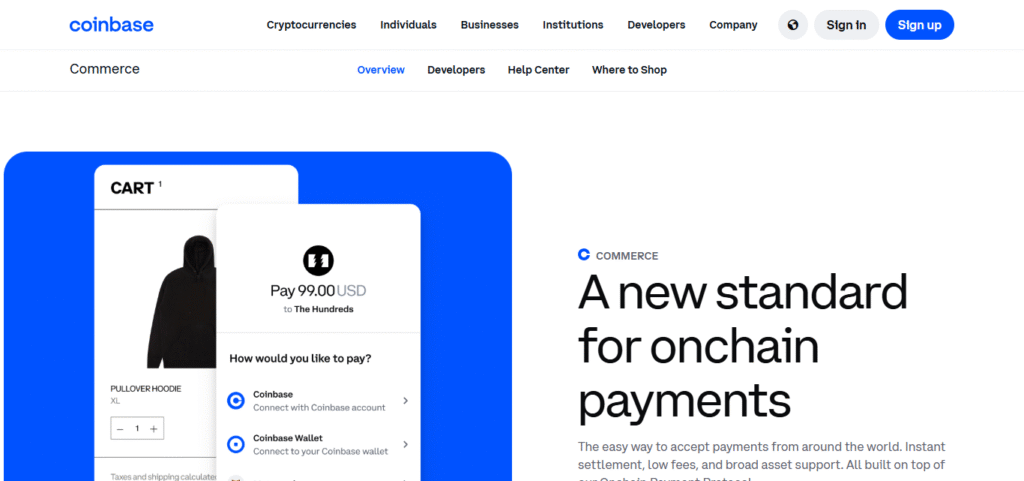 Coinbase Commerce
