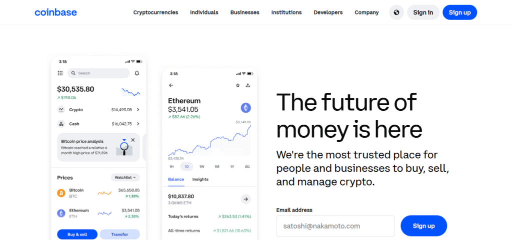 10 Best Crypto Apps for Beginners In 2025 | Easy & Secure Platforms 2 Coinbase