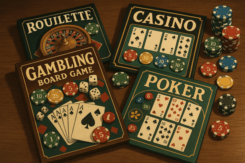 10 Best Gambling Board Games for Fun and Strategy