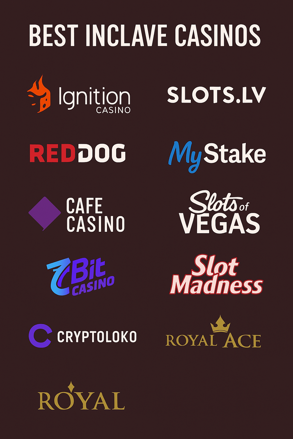 10 Best Inclave Casinos – Top Trusted Casinos Reviewed 2025