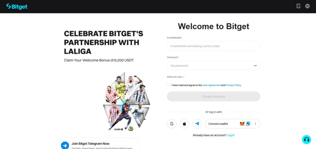 How to Buy Tether (USDT) in Turkey – Step-by-Step Guide 4 Create an Account Bitget