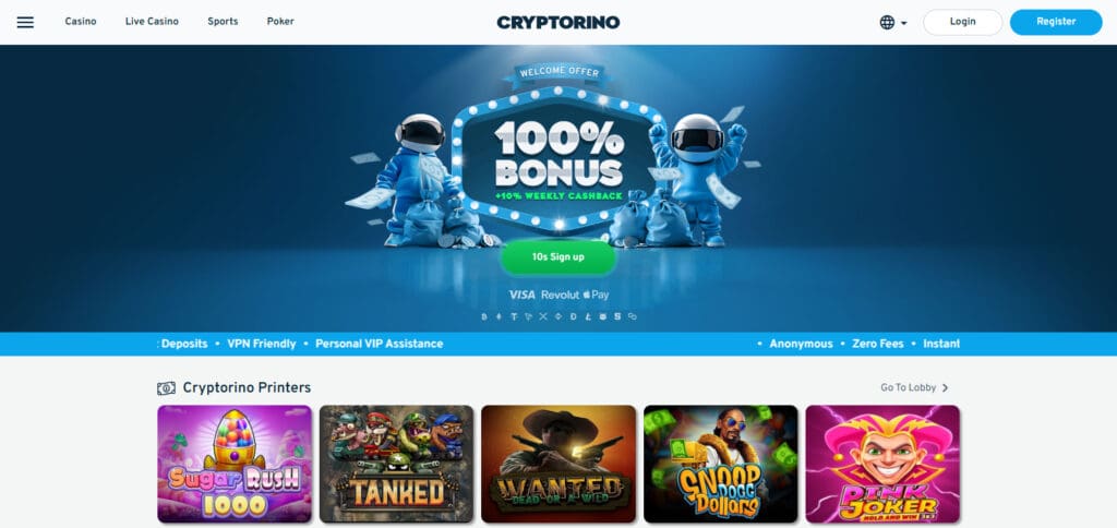 10 Best Bitcoin & Crypto Casinos & Gambling Sites Hong Kong 11 Cryptorino Bitcoin & Crypto Casinos & Gambling Sites Hong Kong